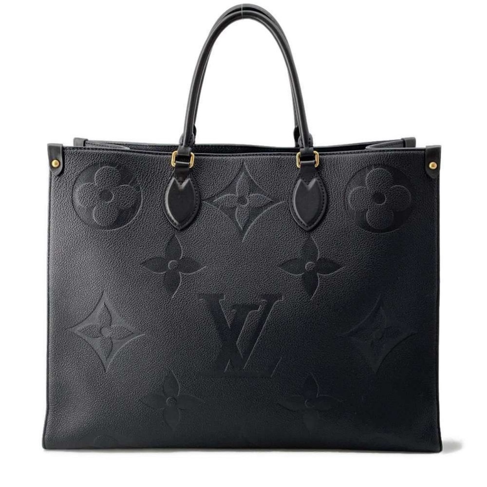 Louis Vuitton Black Onthego GM Tote Bag